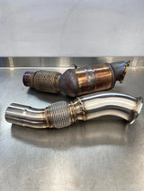 MODE Design RHD Decatted Downpipe B48 for BMW 120i 125i F20 220i 230i F22 320i 330E 330i F30 G20 420i 430i F32 G22 630i 730i X3 X4 30i G01 G02 inc. xDrive (2016-Present)