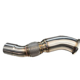 MODE Design RHD Decatted Downpipe for B48 Toyota Supra A90 J29