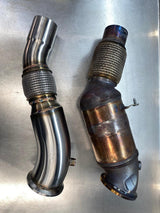 MODE Design RHD 200cpsi Catted Downpipe B48 for BMW 120i 125i F20 220i 230i F22 320i 330e 330i F30 420i 430i F32 630i 730i inc. xDrive (2016-Present)