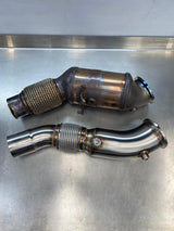MODE Design RHD 200cpsi Catted Downpipe B48 for BMW 120i 125i F20 220i 230i F22 320i 330e 330i F30 420i 430i F32 630i 730i inc. xDrive (2016-Present)