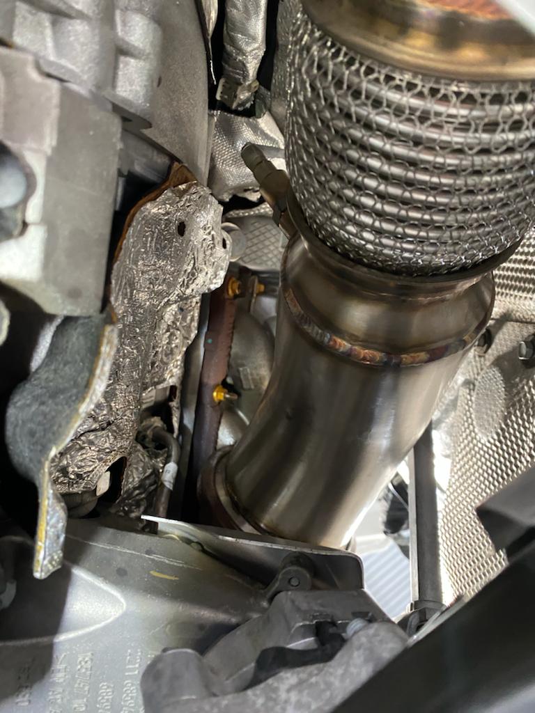 MODE Design RHD 200cpsi Catted Downpipe B48 for BMW 120i 125i F20 220i 230i F22 320i 330e 330i F30 420i 430i F32 630i 730i inc. xDrive (2016-Present)