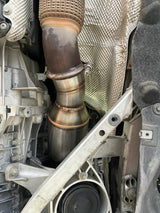 MODE Design 200cpsi Catted Downpipe w. Heatshield N55 EWG BMW M135i F20 M235i F22 335i F30 435i F32 & M2 F87