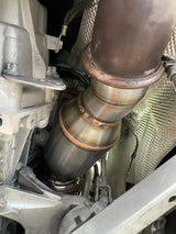 MODE Design 200cpsi Catted Downpipe w. Heatshield N55 EWG BMW M135i F20 M235i F22 335i F30 435i F32 & M2 F87