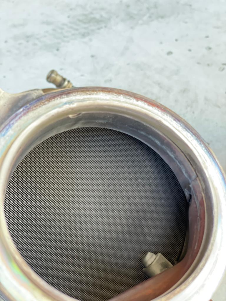 MODE Design 200cpsi Catted Downpipe w. Heatshield N55 EWG BMW M135i F20 M235i F22 335i F30 435i F32 & M2 F87