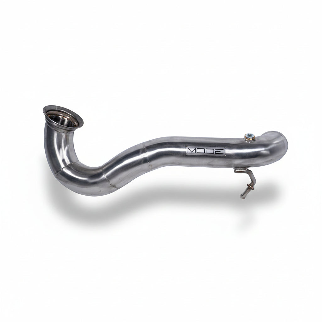 MODE Design Decatted 3.5" Downpipe Mercedes Benz A45 W176 CLA45 C117 GLA45 X156 AMG