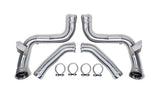 MODE Design 200cpsi Catted 3.5" Downpipes w. Heat Shield GLC63s AMG Mercedes Benz X253 C253