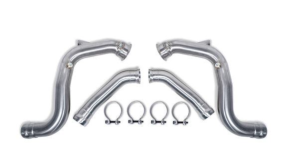 MODE Design Decatted Downpipes G63 G500 G550 AMG Mercedes Benz 4.0T W463 FL 2018-present