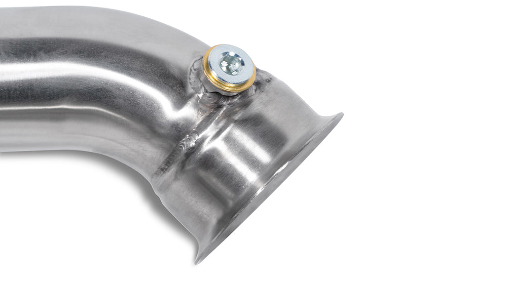 MODE Design Decatted Downpipes w. Heatshield for McLaren 540C 570S 570GT 600LT 650S 675LT MP4-12C & P1 3.8T V8 M838T