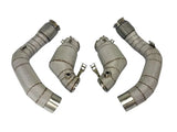 MODE Design 200cpsi Catted Downpipes w. Heatshield for S63 BMW M5 F90 M8 F91 F92 F93