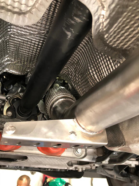 MODE Design Decatted 3.5" Downpipe for MQB AWD VW Tiguan 132TSI 162TSI & Skoda Kodiaq Superb 2.0T EA888
