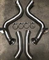 MODE Design Decatted Downpipes G63 G500 G550 AMG Mercedes Benz 4.0T W463 FL 2018-present