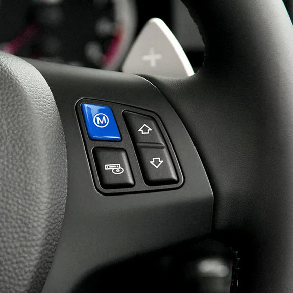 MODE Blue M Steering Wheel Button for BMW 1M E82 M3 E90 E92