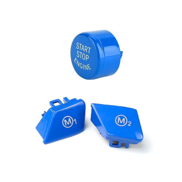 MODE Blue M1/M2 Steering Wheel Button for BMW M2 F87 M3 F80 M4 F82 M5 F10 M6 F06 F12 F13 X5M F85 X6M F86
