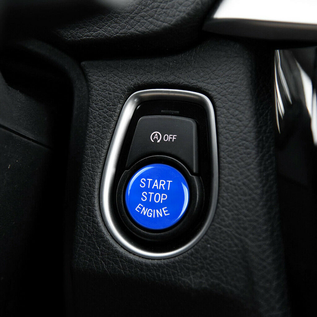 MODE Blue Stop/Start Button (with OFF Button) for BMW F-Series 1 2 3 4 Series F20 F22 F30 F32 X1 X3 X4 X5 X6 F48 F25 F26