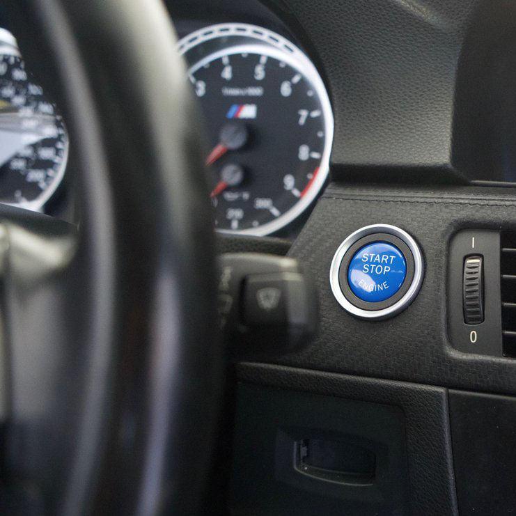 MODE Blue Stop/Start Button for BMW 1M E82 M3 E90 E92 M5 E60 M6 E63