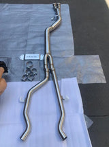 MODE Design Performance 3.5" Big Single Mid Pipe V2 for BMW M2 F87 Competition S55