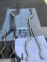MODE Design Performance 3.5" Big Single Mid Pipe for BMW X3M F97 X4M F98