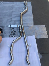MODE Design Performance 3.5" Big Single Mid Pipe V2 for BMW M2 F87 Competition S55