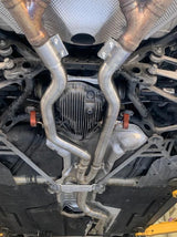 MODE Design Performance 3.5" Big Single Mid Pipe V2 for BMW M2 F87 Competition S55