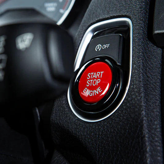 MODE Red Stop/Start Button for BMW M2 F87 M3 F80 M4 F82 M5 F10 M6 F06 F12 F13 X5M F85 X6M F86
