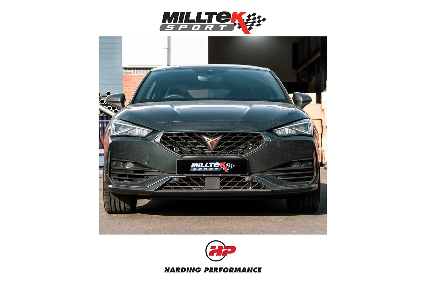 Milltek Sport Particulate Filter-back System 80mm Cupra Leon VZ 2.0TSI Hatch 245ps (MQB Evo
