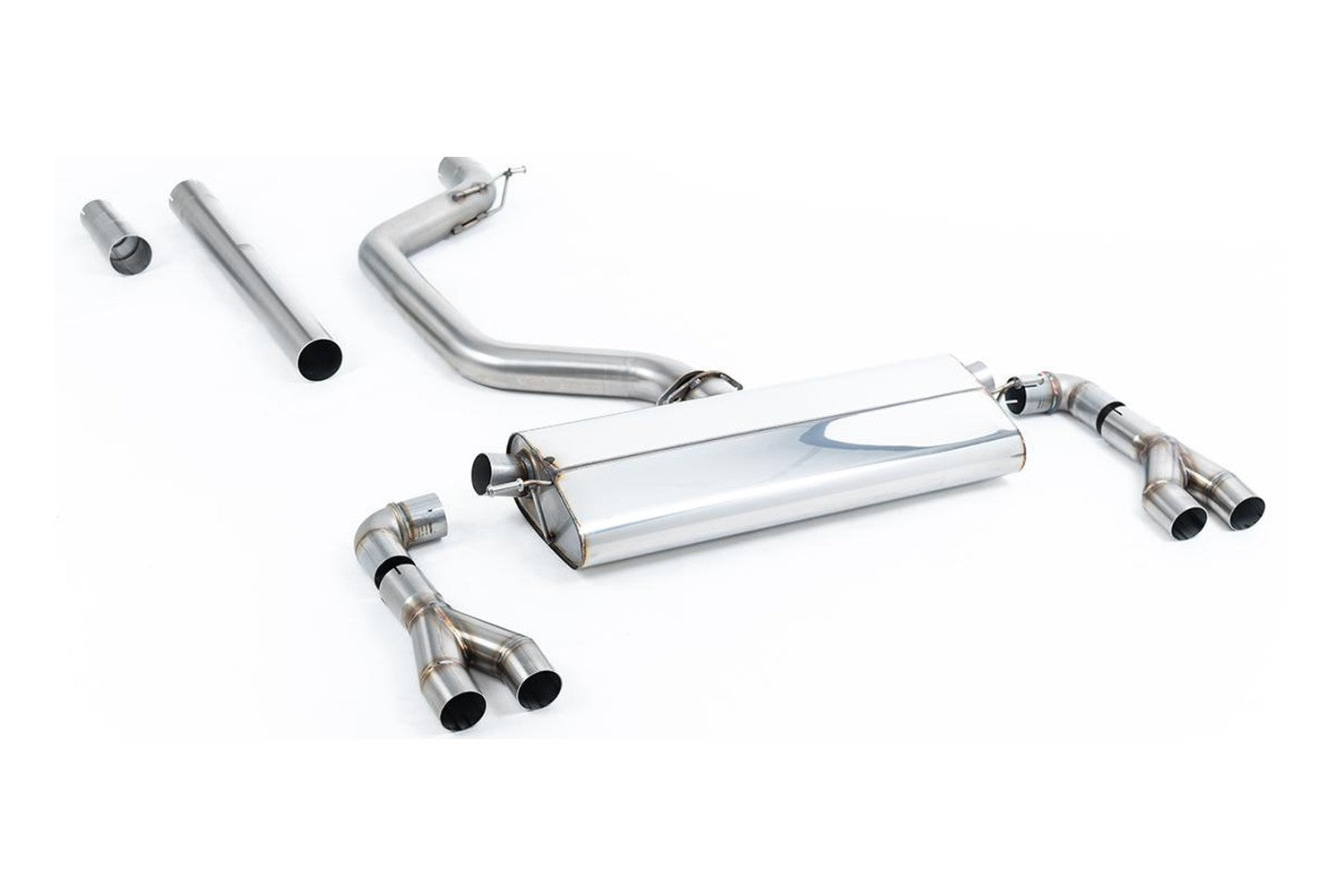 Milltek Sport Particulate Filter-back System 80mm Cupra Leon VZx 2.0TSI Hatch 300ps (MQB Evo