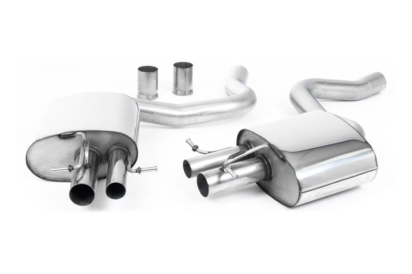 Milltek Sport Rear Silencers for Mercedes C63