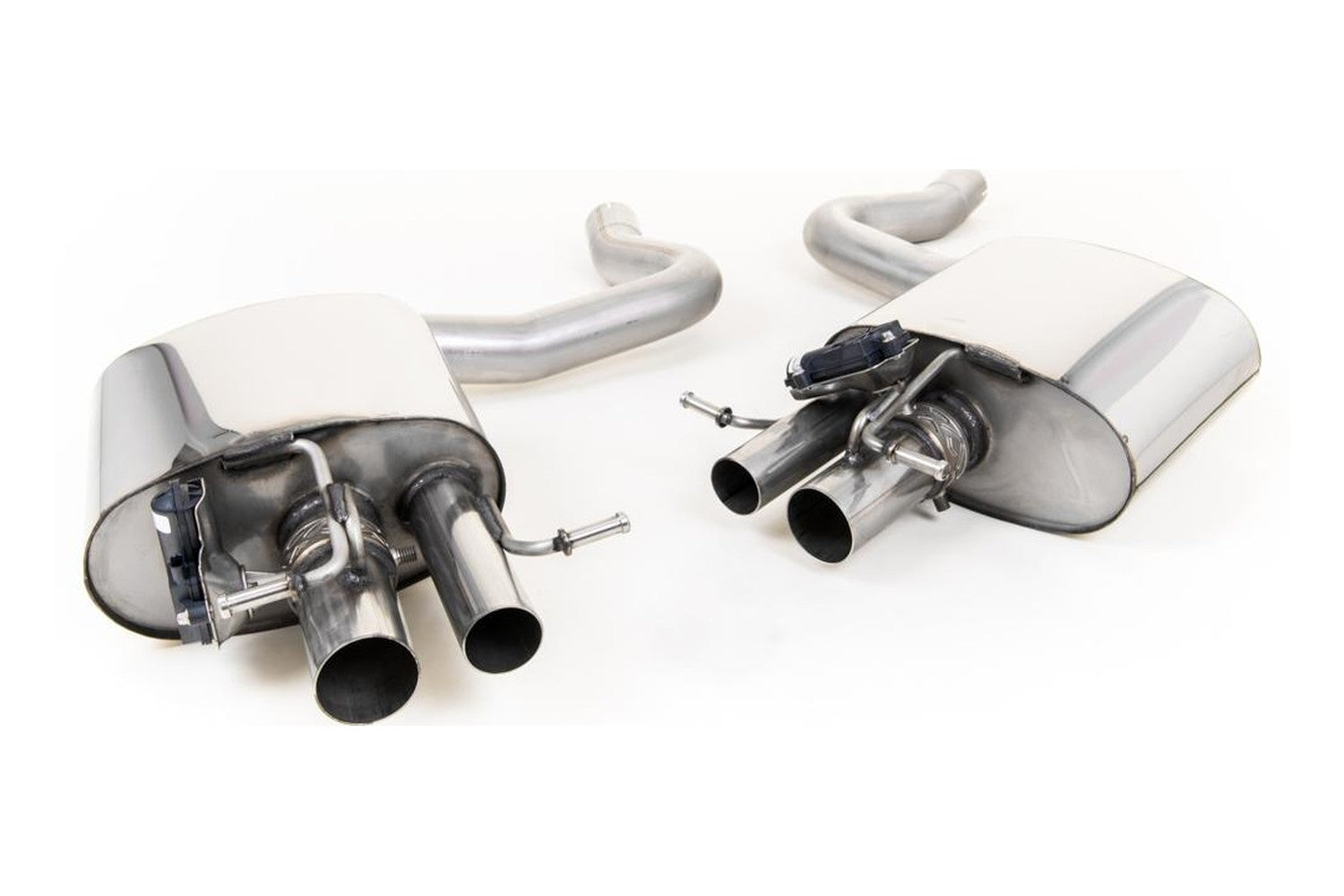 Milltek Sport Rear Silencers for Mercedes C63