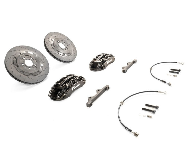 Racingline Stage 2 Evo Big Brake Kit 345MM 4Pot MK5/MK6 R/GTI, A3/S3, VRS [VWR652003]