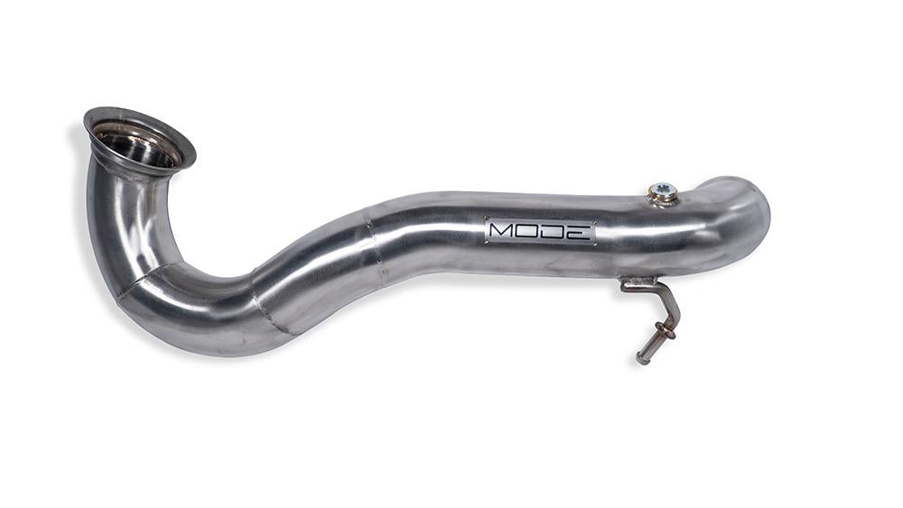 MODE Design Decatted Catless 3.5" Downpipe Mercedes Benz A35 W177 CLA35 C118 GLA35 H257 GLB35 X247 AMG