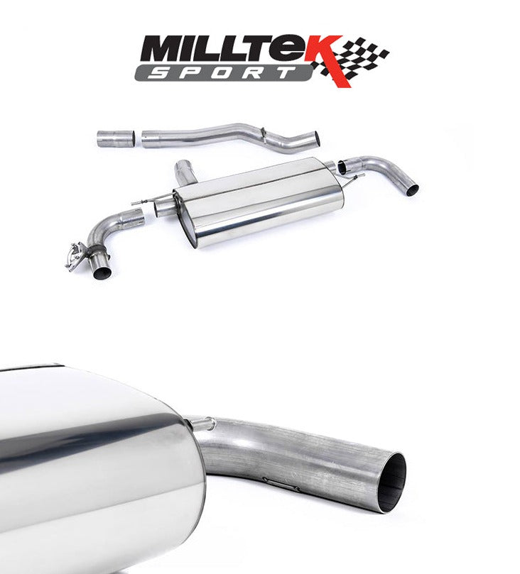 Milltek Sport Particulate Filter Back BMW M135i XDrive 5 Door (F40 OPF/GPF Equipped) Titanium Trims [SSXBM1154]