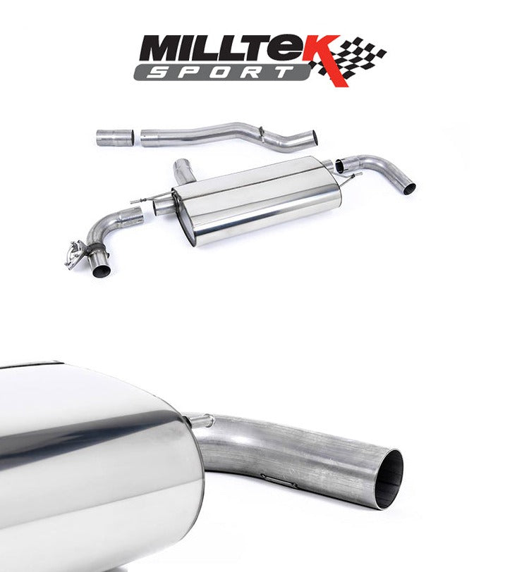 Milltek Sport Particulate Filter Back BMW M135i XDrive 5 Door (F40 OPF/GPF Equipped) Polished Trims [SSXBM1152]