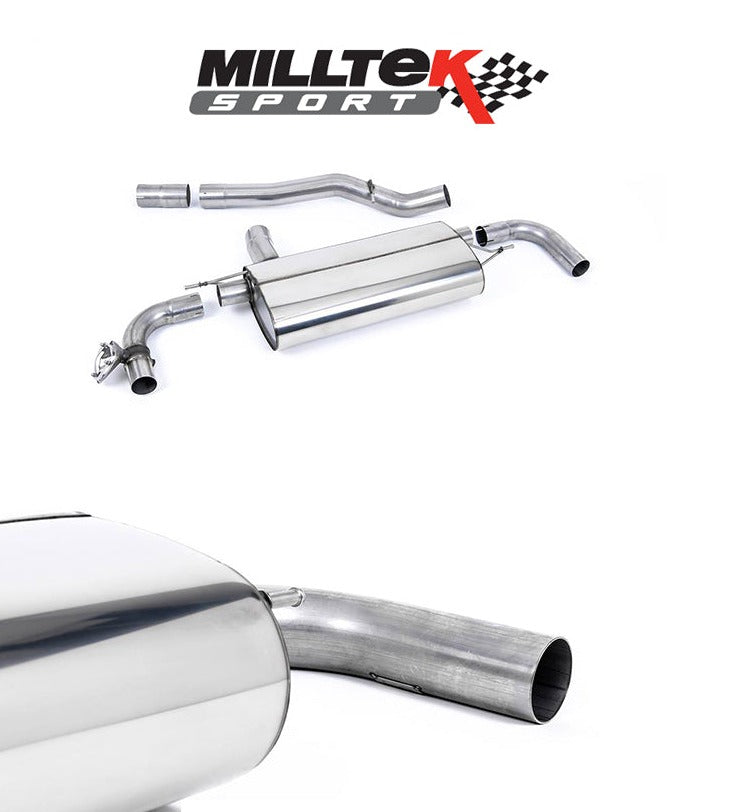 Milltek Sport Particulate Filter Back BMW M135i XDrive 5 Door (F40 OPF/GPF Equipped) Carbon Trims [SSXBM1156]