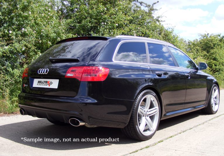 Milltek Sport Cat-Back – Audi RS6 C6, Dual-Oval [SSXAU213]