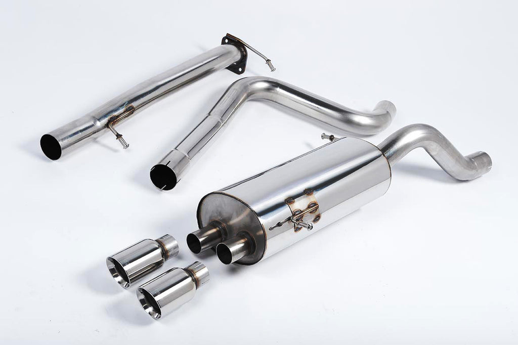 Milltek Sport Cat-Back – Ford Fiesta ST EcoBoost, Non-Resonated (Louder), Polished Tips [SSXFD098]
