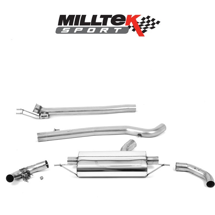 Milltek Sport Non-Resonated Particulate Filter-Back OFP/GPF Back A45 & A45S AMG 2.0 Turbo (W177 Hatch Only) [SSXMZ153]
