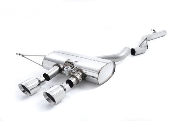 Milltek Sport Cat-Back 2.75 – VW Golf MK6 R Non-Resonated (Louder), Polished Trims [SSXVW162]