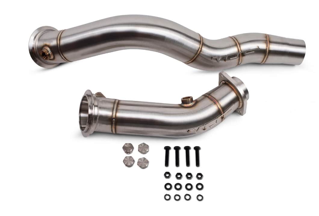 VR Speed Factory VRSF Racing Downpipes S55 2015 – 2019 BMW M3, M4 & M2 Competition F80 F82 F87 - view 5