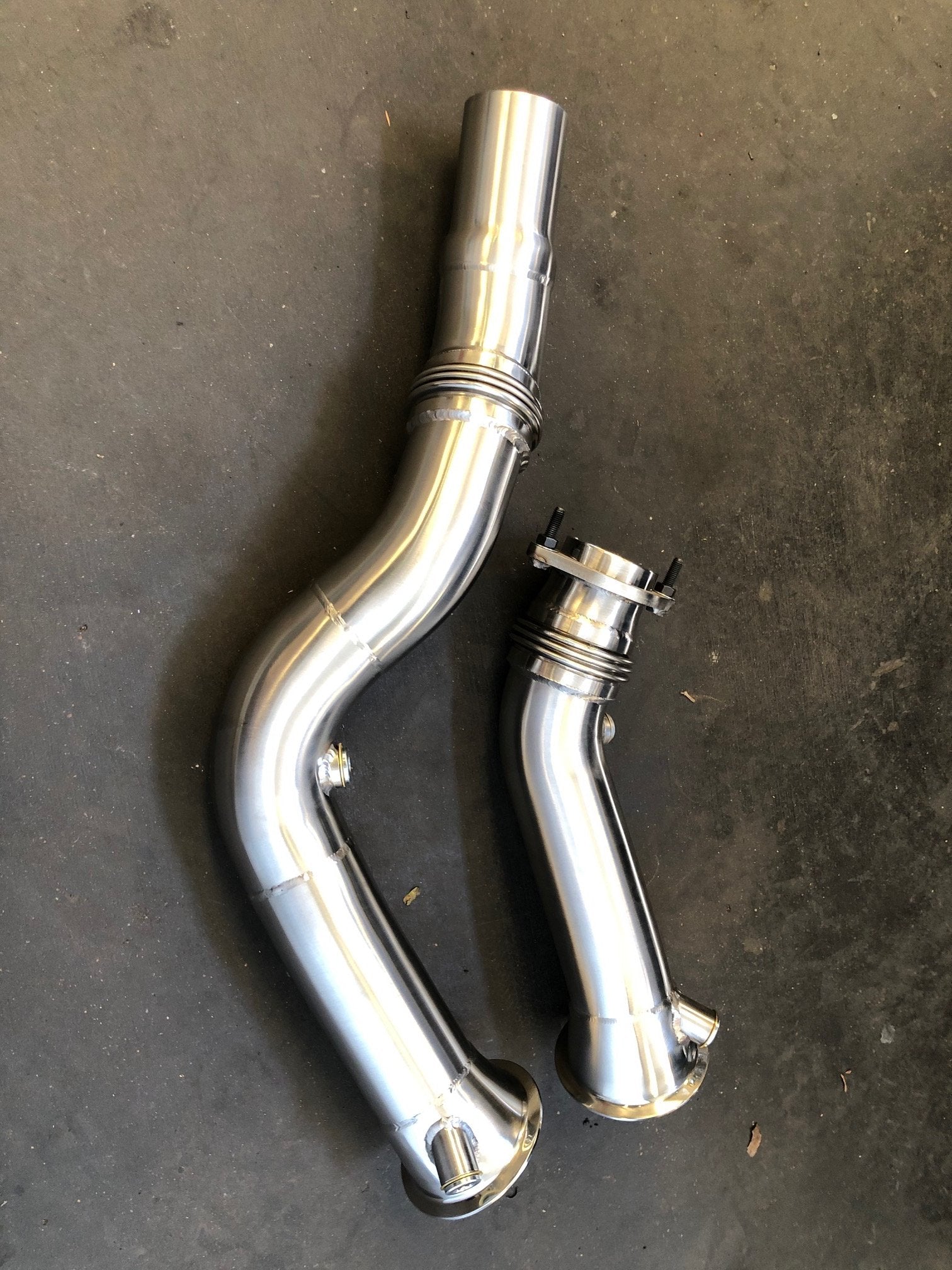 MODE Design Performance Decatted/Catless Downpipe suits BMW M2 Competition (F87) & M3/M4 (F80/F82) S55