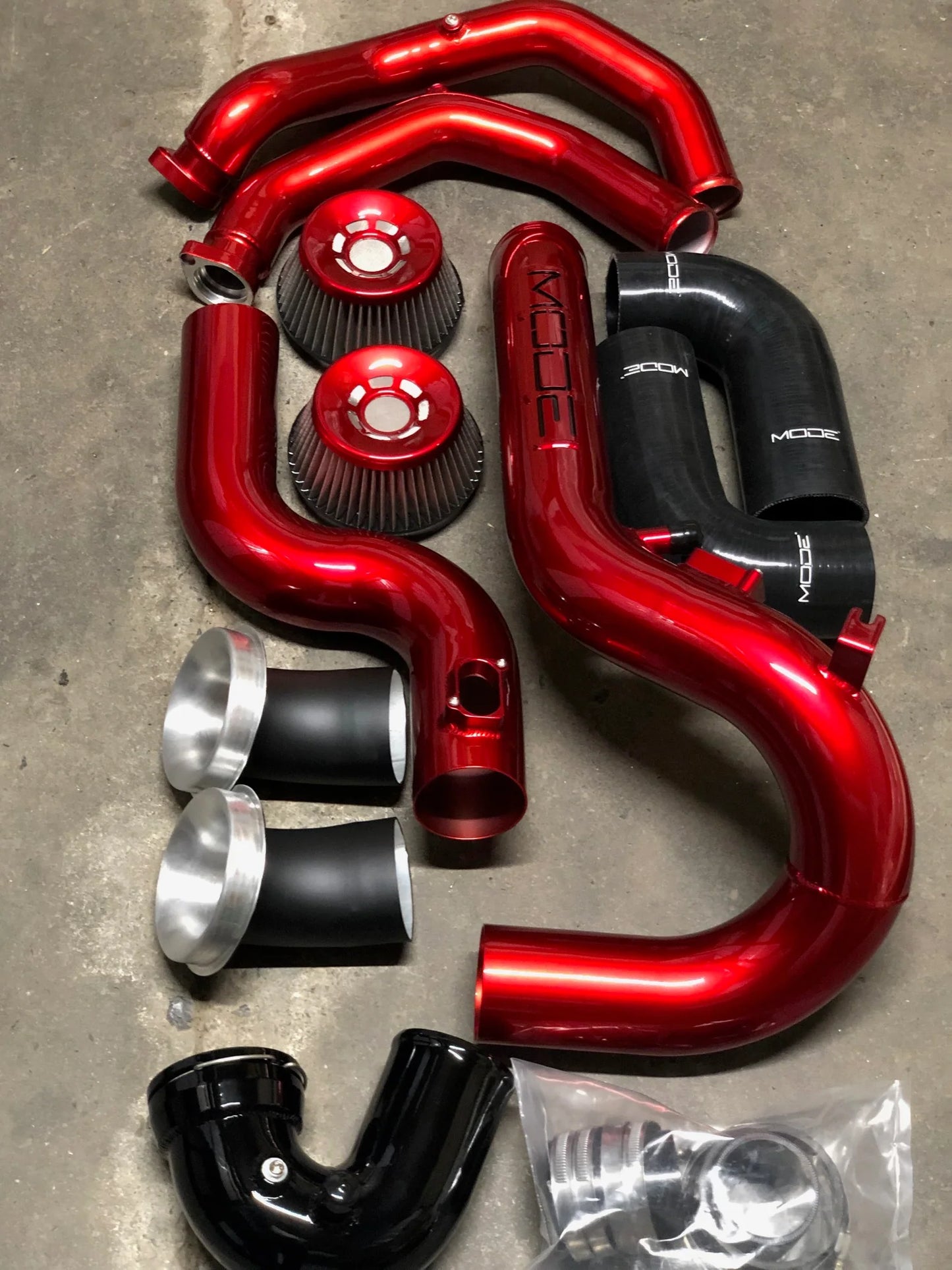 MODE Air+ Front Mounted Intake & Charge Pipe Kit for BMW M2 Competition F87 S55