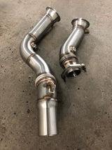 MODE Design Performance Decatted/Catless Downpipe suits BMW M2 Competition (F87) & M3/M4 (F80/F82) S55