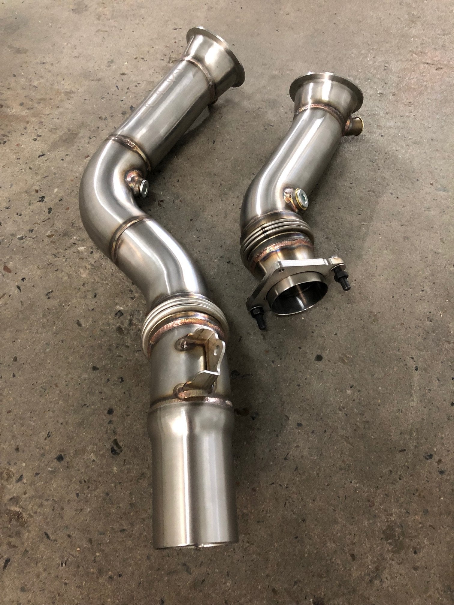 MODE Design Performance Decatted/Catless Downpipe suits BMW M2 Competition (F87) & M3/M4 (F80/F82) S55