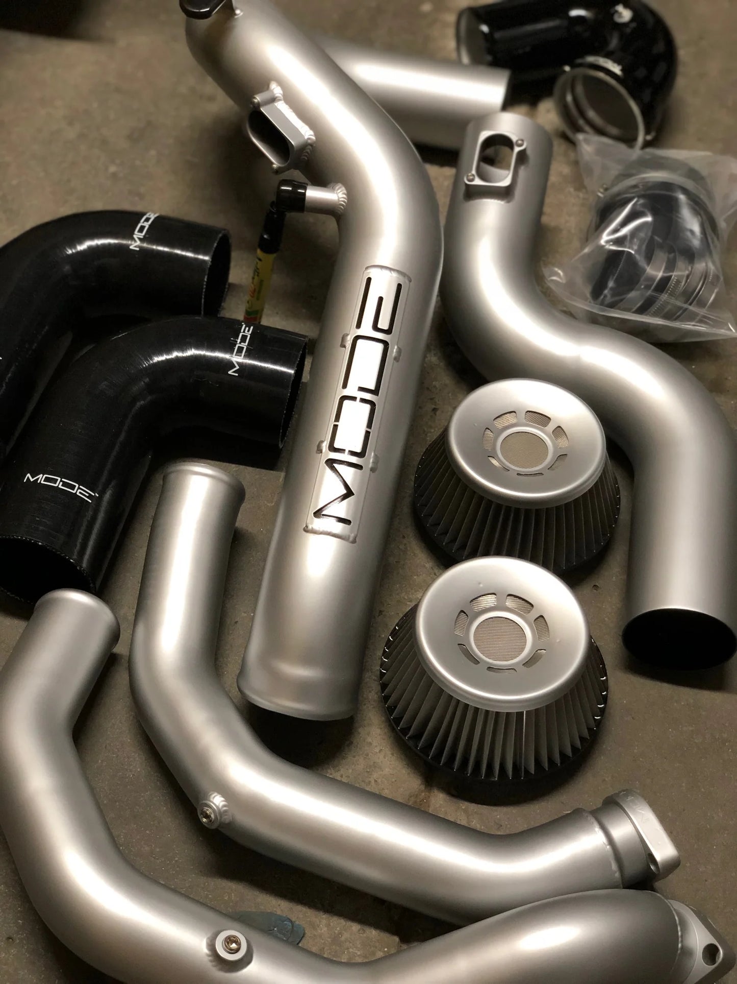 MODE Air+ Front Mounted Intake & Charge Pipe Kit for BMW M2 Competition F87 S55