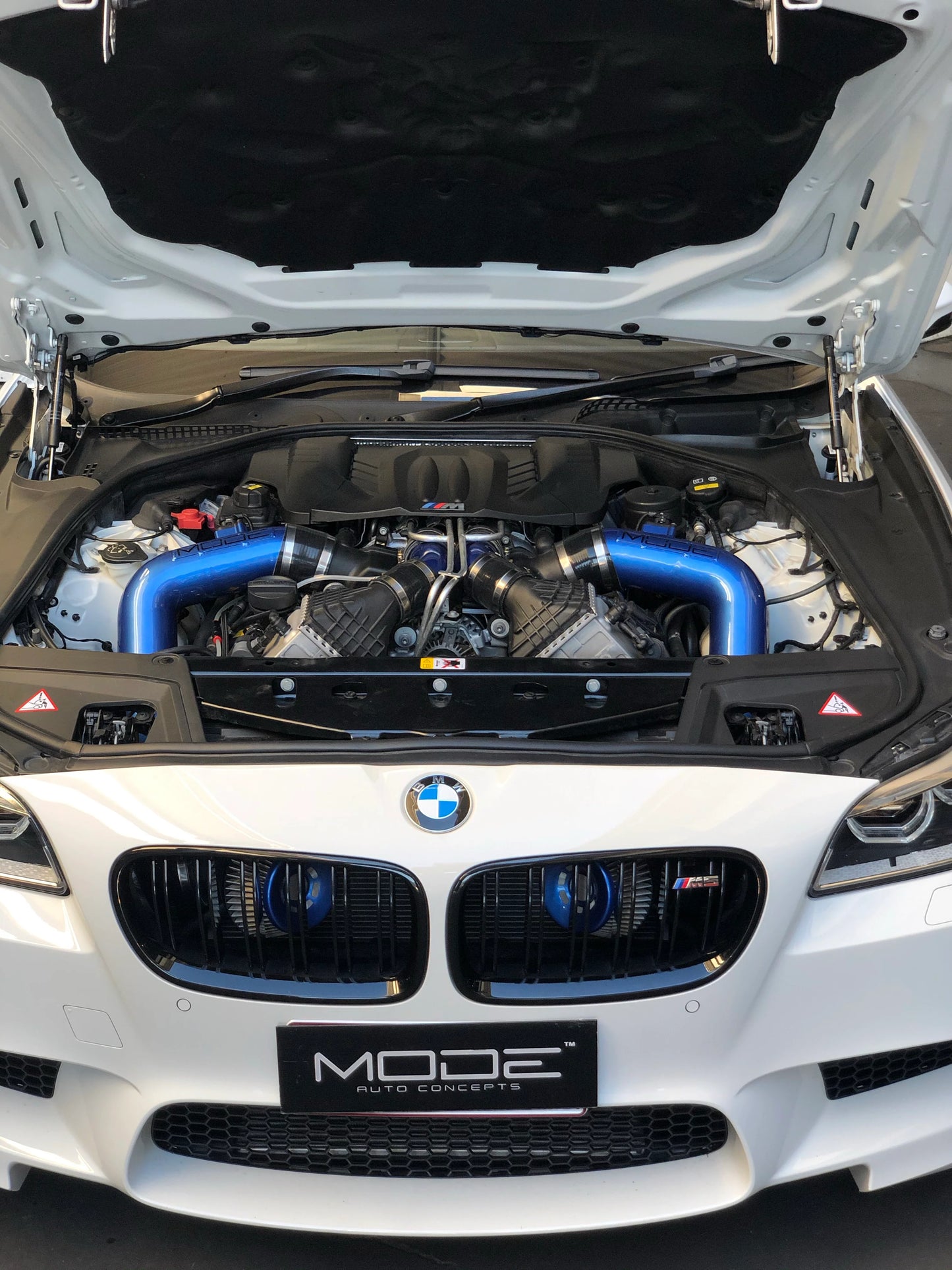 MODE Air+ Front Mounted Intake & Charge Pipe Kit for BMW M5 F10 M6 F06 F12 F13 S63 TU