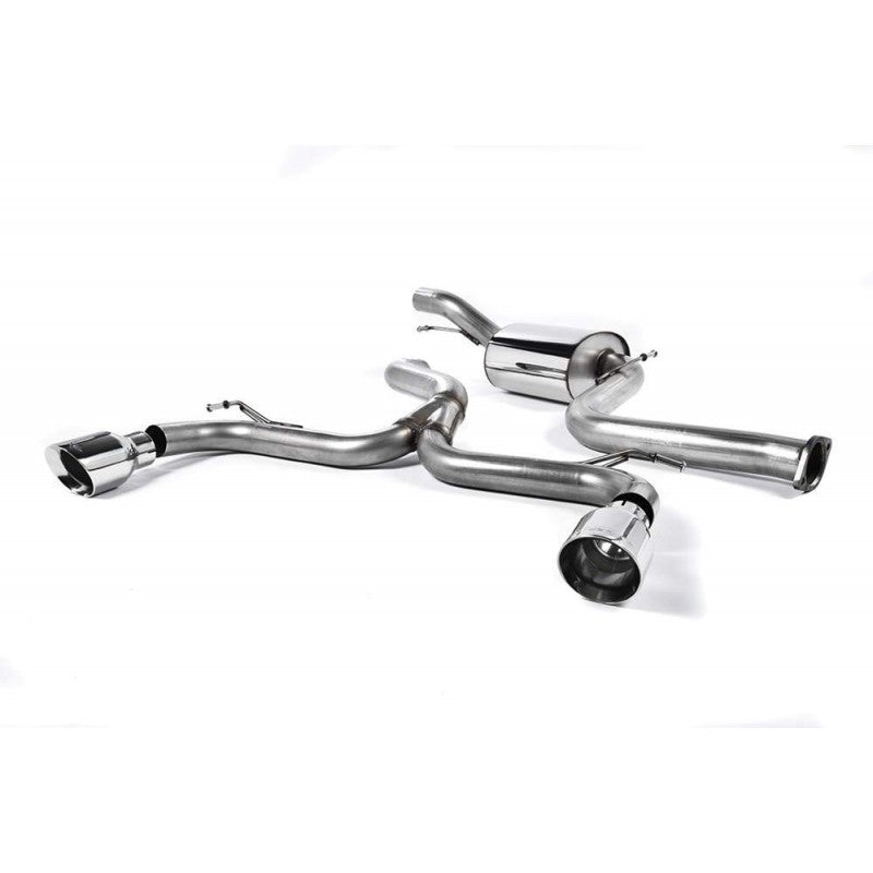 Milltek Sport Cat-Back – Ford Focus XR5 Turbo, 3-Inch ‘Race’ System, Polished GT-100 Trims [SSXFD135]