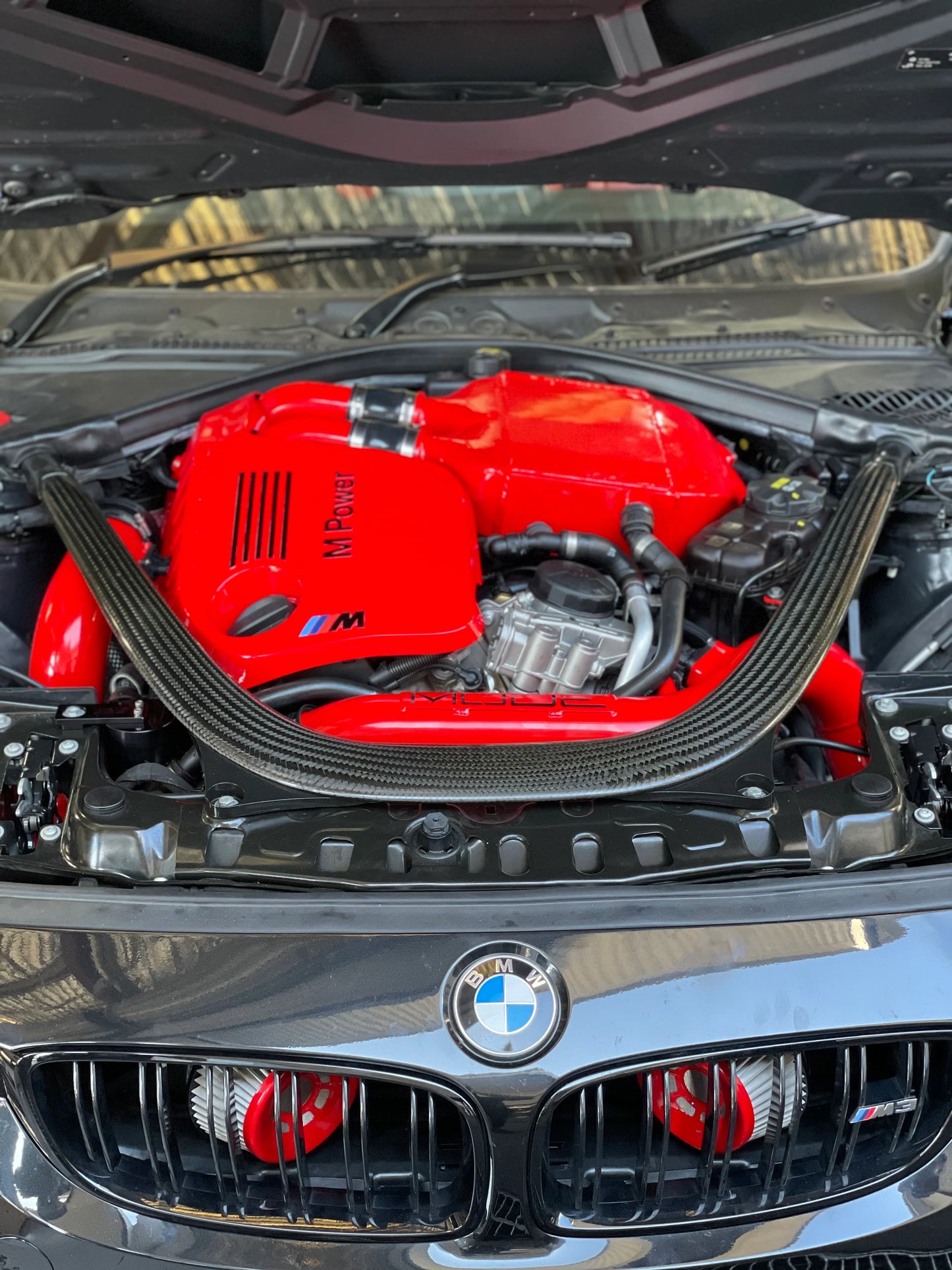 MODE Air+ Front Mounted Intake & Charge Pipe Kit for BMW M2 Competition F87 S55