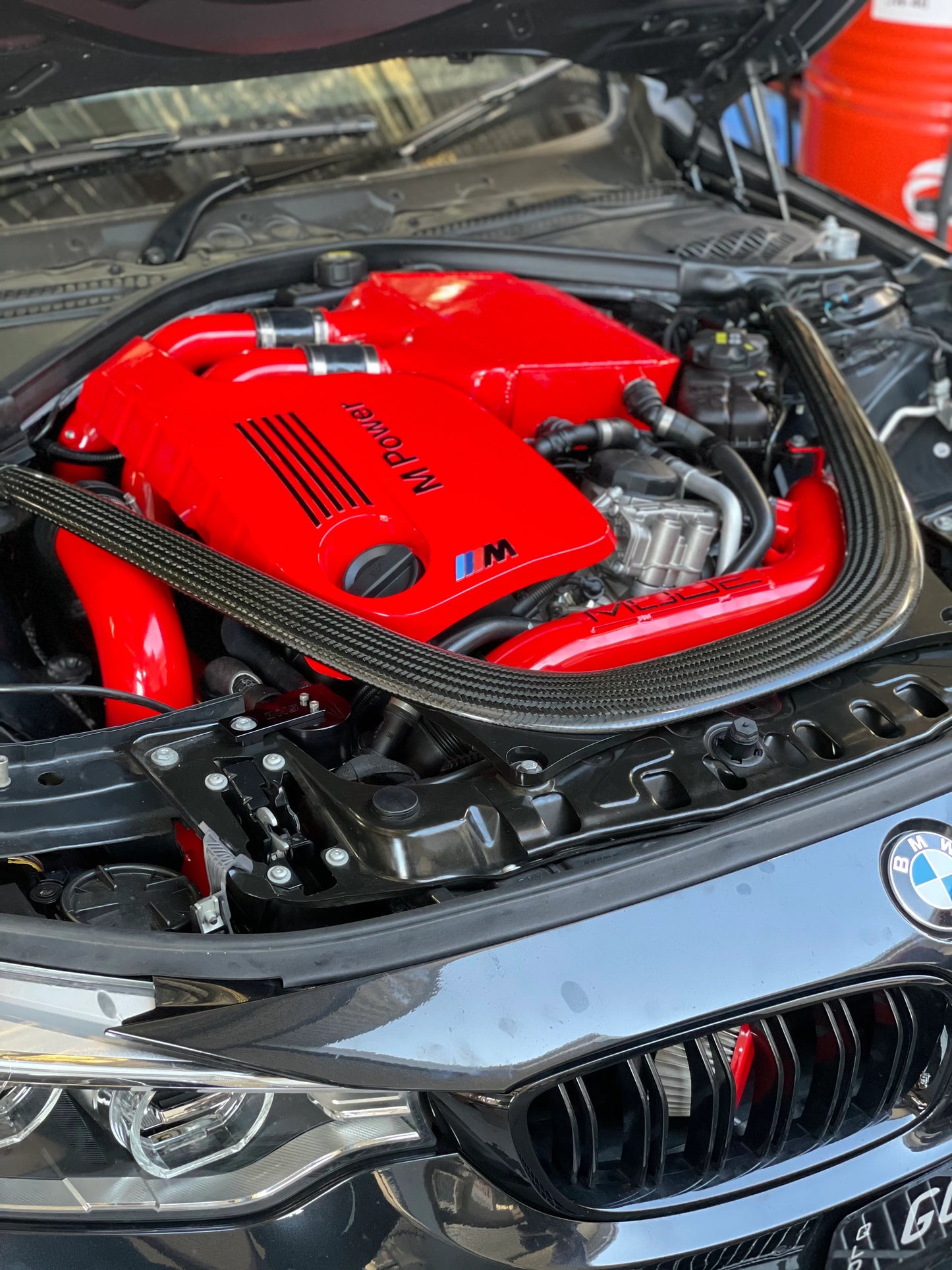 MODE Air+ Front Mounted Intake & Charge Pipe Kit for BMW M2 Competition F87 S55