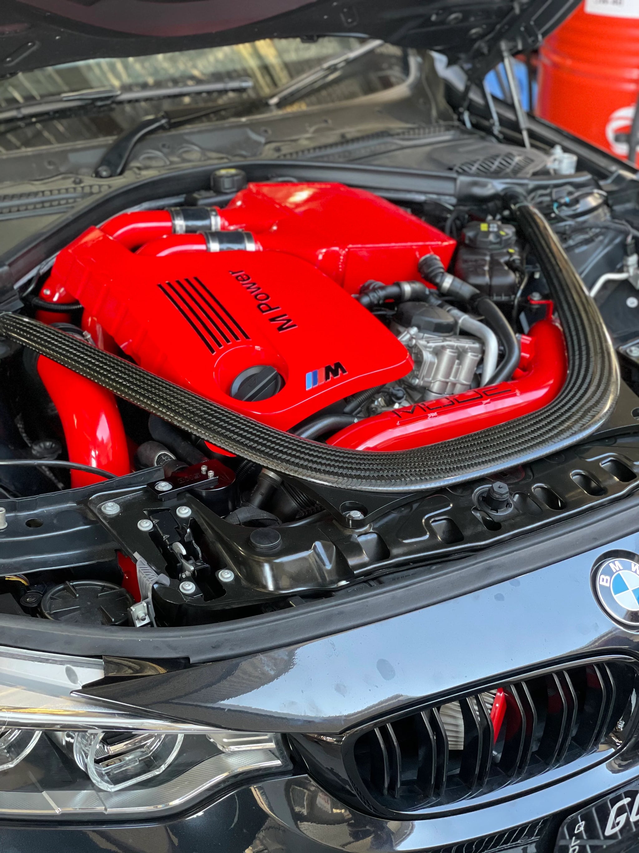 MODE Air+ Front Mounted Intake & Charge Pipe Kit for BMW M2 Competition F87 S55