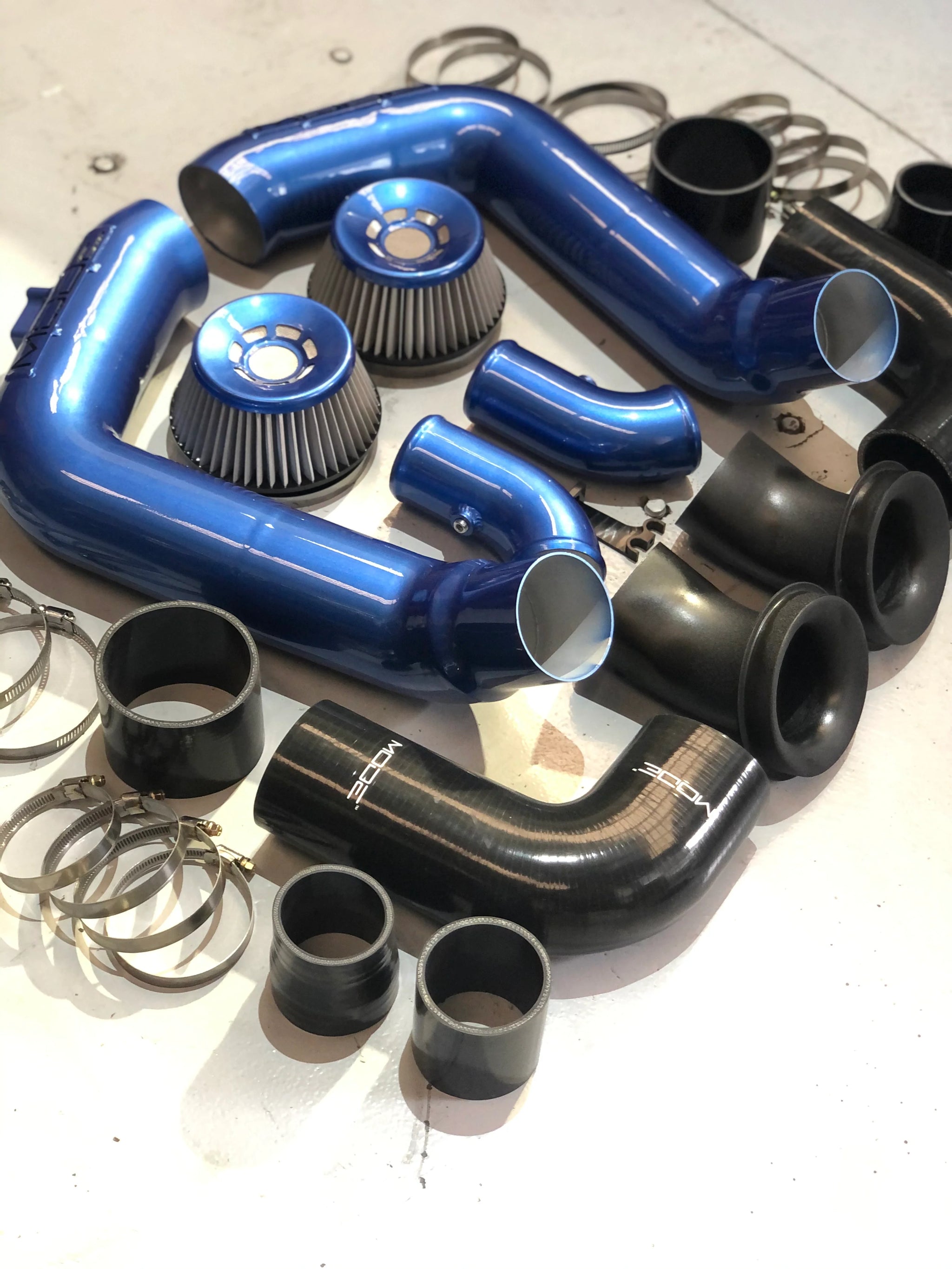 MODE Air+ Front Mounted Intake & Charge Pipe Kit for BMW M5 F10 M6 F06 F12 F13 S63 TU