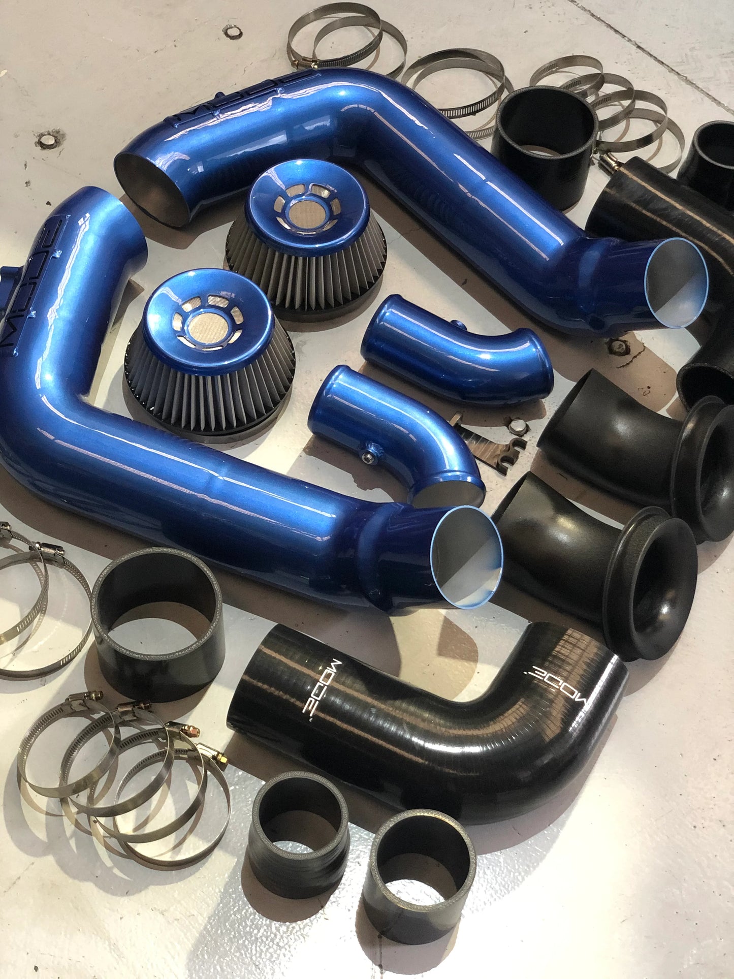 MODE Air+ Front Mounted Intake & Charge Pipe Kit for BMW M5 F10 M6 F06 F12 F13 S63 TU